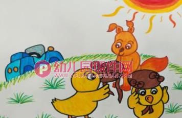 中班语言公开课课件PPT《香喷喷的轮子》PPT课件图片