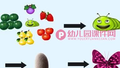 中班语言活动课件PPT《水果屋里的毛毛虫》PPT课件图片