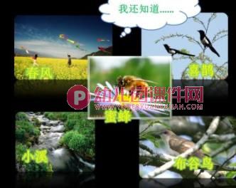 中班语言课件PPT《春天是一本书》PPT课件图片