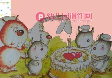 中班语言课件PPT《小老鼠做蛋糕》PPT课件图片