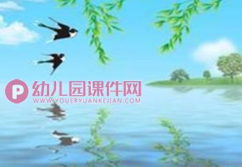 中班语言课件PPT《桃花瓣》PPT课件图片