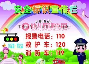 幼儿园中班安全第一课PPT课件图片