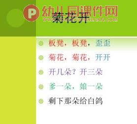 儿歌的赏析和设计PPT课件图片