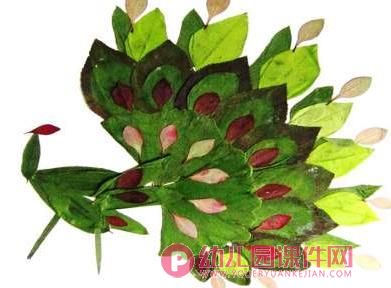 中班综合课件PPT《捡落叶》PPT课件图片