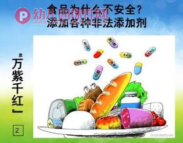中班课件PPT《食品安全》PPT课件图片